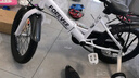 永久（FOREVER）儿童自行车宝宝脚踏车儿童折叠自行车3-8岁童车14寸一体轮 实拍图