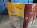 飞利浦（PHILIPS）CD-R光盘 刻录盘 空白光盘 刻录光盘 光碟 52速700M 乖乖桶 桶装50片 实拍图