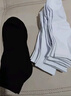 棉十三袜子男士短袜秋季男袜吸汗透气【纯色低帮】黑白短筒袜不掉跟10双 实拍图