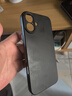 品胜 适用苹果16Plus手机壳 iPhone16Plus柔性液态壳全包防摔防磨防震亲肤男女款超薄保护套软壳 黑色 实拍图
