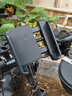 闪魔 电动车手机支架摩托车外卖快递秒锁支架踏板电瓶车通用导航支架 秒锁快取支架-横把款 实拍图