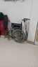 鱼跃(yuwell)手动轮椅车H053C铝合金折背折叠轻便老年残疾人代步 实拍图