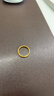 周六福  黄金戒指女款碎碎冰足金闪耀车花女戒光梦 计价 14号-3.88g 实拍图