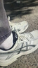 亚瑟士ASICS网面跑鞋百搭男鞋缓震运动鞋透气跑步鞋 GEL-CONTEND 4 白色/银色 39 实拍图