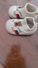 格子熊（GEZIXIONG）宝宝学步鞋春秋季儿童室内地板鞋冬厚防滑软底夏透气婴儿地板袜鞋 蓝灰小猴一双 12.5 cm鞋内长（参考年龄10-15月) 实拍图