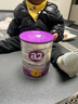 a2奶粉紫白金A2+DHA+5种核苷酸婴儿配方奶粉2段(6-12月)900g 实拍图