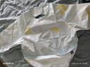 babycare宝宝吃饭罩衣儿童围兜婴儿反穿衣防脏辅食围裙 蓝茵乐章 80码  实拍图