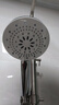 九牧（JOMOO）花洒喷头莲蓬头五功能硅胶净垢手持花洒S175015-2B02-1 实拍图