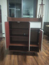 普派鞋柜家用门口鞋架现代简约客厅入户玄关柜大容量鞋柜收纳柜 胡桃色80*32*100 实拍图