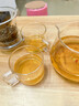 金灶（KAMJOVE）茶杯玻璃茶杯品茗杯耐热玻璃杯 家用办公室喝茶杯泡茶杯小茶杯 K-106/2个装120毫升 实拍图