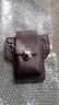 帝行（DIXING）新款升级手机腰包男士工地干活手机皮套可放烟盒挂钥匙穿皮带 升级版手机袋+烟袋+挂钩 棕色 实拍图