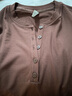 蕉下（beneunder）打底衫女内搭可外穿洋气亨利领长袖T恤女装SF027棕XL 实拍图