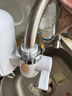 奥克斯（AUX）电热水龙头热水器免安装即热速热接驳款厨卫两用加热水龙头 【免安装】雪山白+漏保+送万向喷头 实拍图