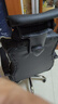 点萤  电脑椅人体工学椅办公椅子电竞椅靠背学习转椅游戏座椅DNY-22 黑白+脚踏【乳胶+SGS防爆气杆】 实拍图