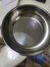 【不锈钢】和面盆厨房烘焙家用火锅盆洗菜打蛋汤锅盆醒面盆料理盆 32cm【热卖款】不锈钢 和面盆 实拍图