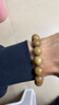普陀山绿檀木手串檀木檀香佛珠手链盘玩高密度念珠男女情侣送人生日礼物 实拍图