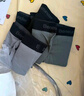 蕉下（beneunder）透气男士内裤无痕底裆抗菌透气平角裤棉质短裤头四角裤三条装 漫暮黑+灰榄绿+浅屿灰 3条 M 实拍图