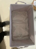 邦尼美家两只装天竺棉衣服收纳箱家用衣柜裤子可水洗整理储物箱 2只装 实拍图