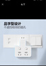 公牛（BULL）转换插头/品字形一转二插座/无线转换插座/电源转换器 适用于卧室、厨房 2位分控开关插座  实拍图