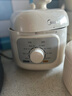 美的（Midea）一人食电压力锅1.8L 白玉晶釜 开盖火锅 一键排气 免浸泡杂粮饭1-3人家用MY-E2400电饭煲高压锅 实拍图