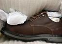 金利来（goldlion）男鞋工装鞋复古个性耐磨皮鞋舒适系带休闲鞋54623015540A棕色42 实拍图