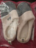 洁丽雅（Grace）棉拖鞋男士秋冬季室内防臭防滑居家保暖厚底踩屎感拖鞋男款冬天 实拍图
