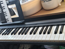 特伦斯电子琴88键折叠琴成人儿童初学电钢键盘教学乐器V10便携钢琴 典雅黑+原装琴包+Z型琴架 实拍图