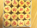 得力（deli）天然原木中国象棋便携式桌游大号儿童益智原木棋子便携装开学礼物 实拍图
