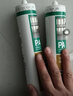 瓦克（WACKER）PA酸性快干玻璃装配胶门窗密封胶耐候型玻璃胶硅胶结构胶白色 实拍图
