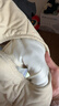 迷你巴拉【绒绒衣】冬新款男女童双面暖马甲可爱保暖毛绒背心 奶白10504 100 实拍图