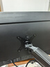 Brateck北弧 双屏显示器支架 机械臂一拖二 电脑支架多屏扩展桌面夹式底座 屏幕升降悬空托增高架E350-2黑 实拍图