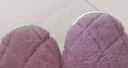 俞兆林棉拖鞋男女居家用室内简约保暖毛绒包跟防滑棉鞋 YI004 实拍图