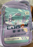 Edison爱迪生小学生书包护脊减负大容量防泼水迷彩儿童背包 24016-6青紫 实拍图