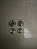 雷士（NVC）浴霸防爆灯暖照明排气三合一兼容安装取暖器卫生间浴室四灯灯暖 实拍图