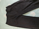 优衣库合作款男装高弹力运动长裤防紫外线休闲裤轻薄常规款480412 09 黑色 XL 实拍图