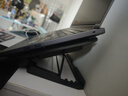 拉拓机械革命笔记本专用散热器电脑桌支架桌面增高架电脑大风力可调速排风扇散热板商务游戏办公通用 普通版【固定转速带支架】 实拍图