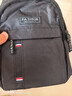 新款牛津布包潮流商务胸包男女单肩包帆布休闲背包防刮耐磨斜挎包 黑色【简约时尚】 实拍图