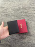 袋鼠钱包男士短款真皮皮夹子竖款2025新款潮拉链牛皮超薄加厚钱夹 黑色 实拍图