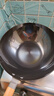 张小泉精铁旋压无涂层全灶具通用炒锅铁锅炒菜锅32cm C30650100 实拍图