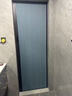 米囹蜂巢折叠门推拉门免打孔隔断门厨房卫生间浴室隐形移门伸缩门 白色 实拍图