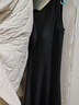 优衣库女装针织Bra连衣裙无袖裙子气质收腰480636 09 黑色 3XL /170/108 实拍图