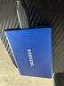 三星（SAMSUNG）T7 移动固态硬盘 读速1050MB/s安卓手机电脑通用PSSD 电脑扩容 重约58g 轻巧便携 极光蓝 1T 实拍图