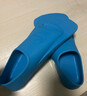 英发（YINGFA）游泳脚蹼 专业训练舒适自由泳浮潜提速助划软橡胶蛙鞋彩蓝 XXXS码 实拍图