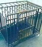 憨憨宠 狗笼 狗笼子中大型犬小型犬带厕所加粗加固金毛拉布拉多方管笼子 升级六面全方管78*54*73cm 35斤内适用 实拍图