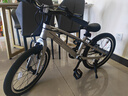 KinderKraftKK儿童自行车4-6-12岁学生单车男女孩生日礼物山地车幻影18寸银 实拍图
