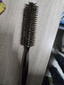 褚铁匠（smithchu）发廊专业卷发梳子猪鬃毛内扣蓬松梳子吹头发长直发大波浪造型滚梳 直纹款梳齿 小号  直径17+鬃毛长10+尼龙齿14 实拍图