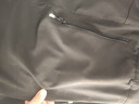 探拓（TECTOP）冲锋裤男加绒保暖防风软壳裤登山徒步裤 男款黑色 XXL 实拍图
