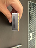 绿联40Gbps硬盘盒 兼容雷雳雷电5/4/3/USB4 M.2 NVMe移动硬盘盒 适用苹果Macmini笔记本接SSD固态D703 实拍图