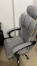 奥伦福特 电脑椅办公椅子电竞椅家用人体工学椅老板椅主播靠背椅皮革转椅 创意工学椅-灰+含乳胶垫【二代】 实拍图