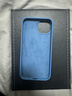 W&P适用苹果13手机壳iPhone13保护套全包防摔液态硅胶软壳简约商务男女新款浅蓝色wp 实拍图